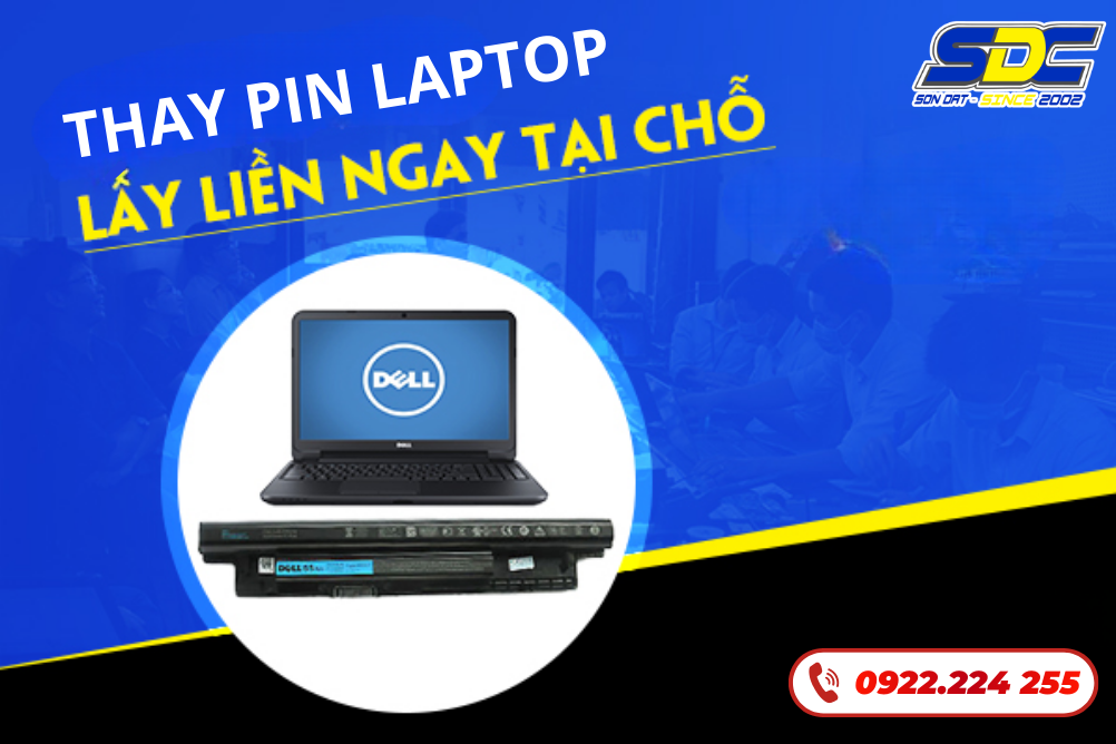 SONDAT.,JSC cam kết cung cấp dịch vụ thay pin laptop với mức giá cạnh tranh nhất trên thị trường