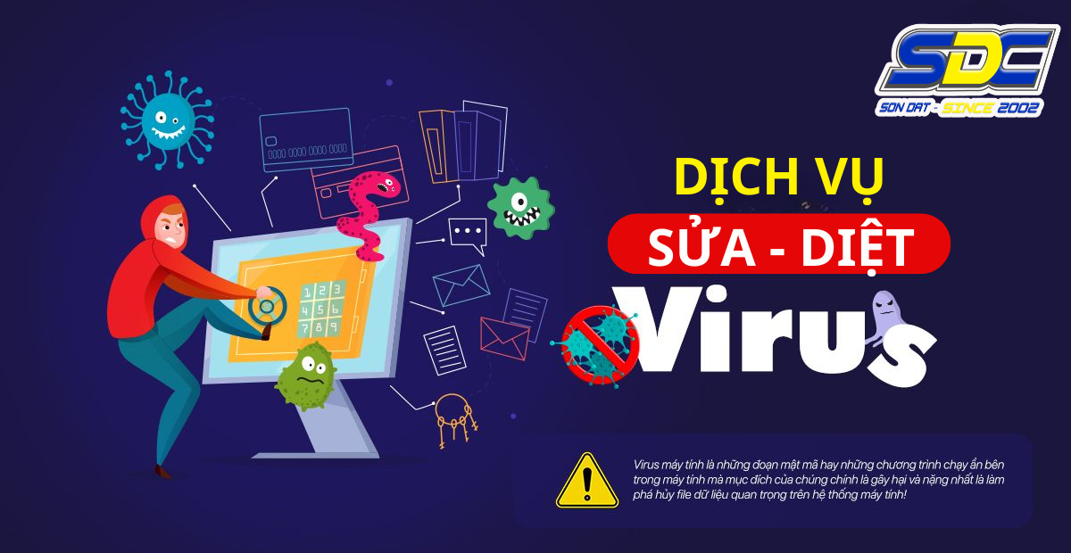 Virus máy tính có thể mã hóa, đánh cắp hoặc phá hủy dữ liệu quan trọng như tài liệu học tập, công việ