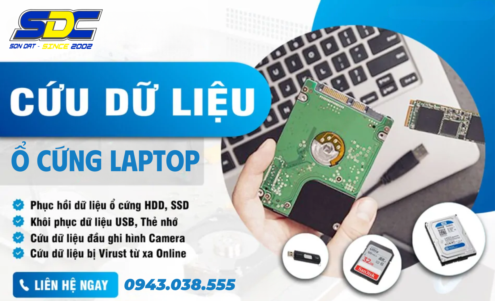 Khách hàng được kiểm tra các tệp dữ liệu đã phục hồi. Chỉ khi khách xác nhận OK mới tiến hành lưu dữ liệu ra thiết bị mới hoặc tải về