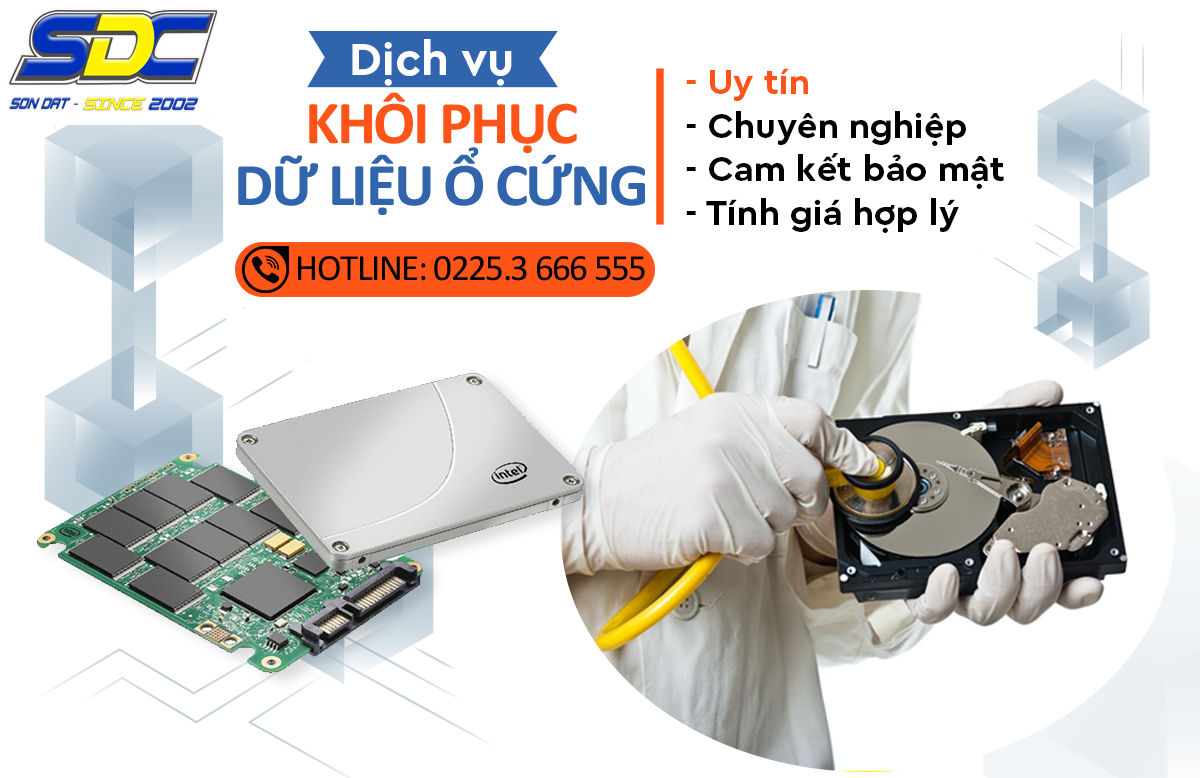 Các Dịch Vụ Nâng Cấp Ổ Cứng Tại Sơn Đạt.,JSC