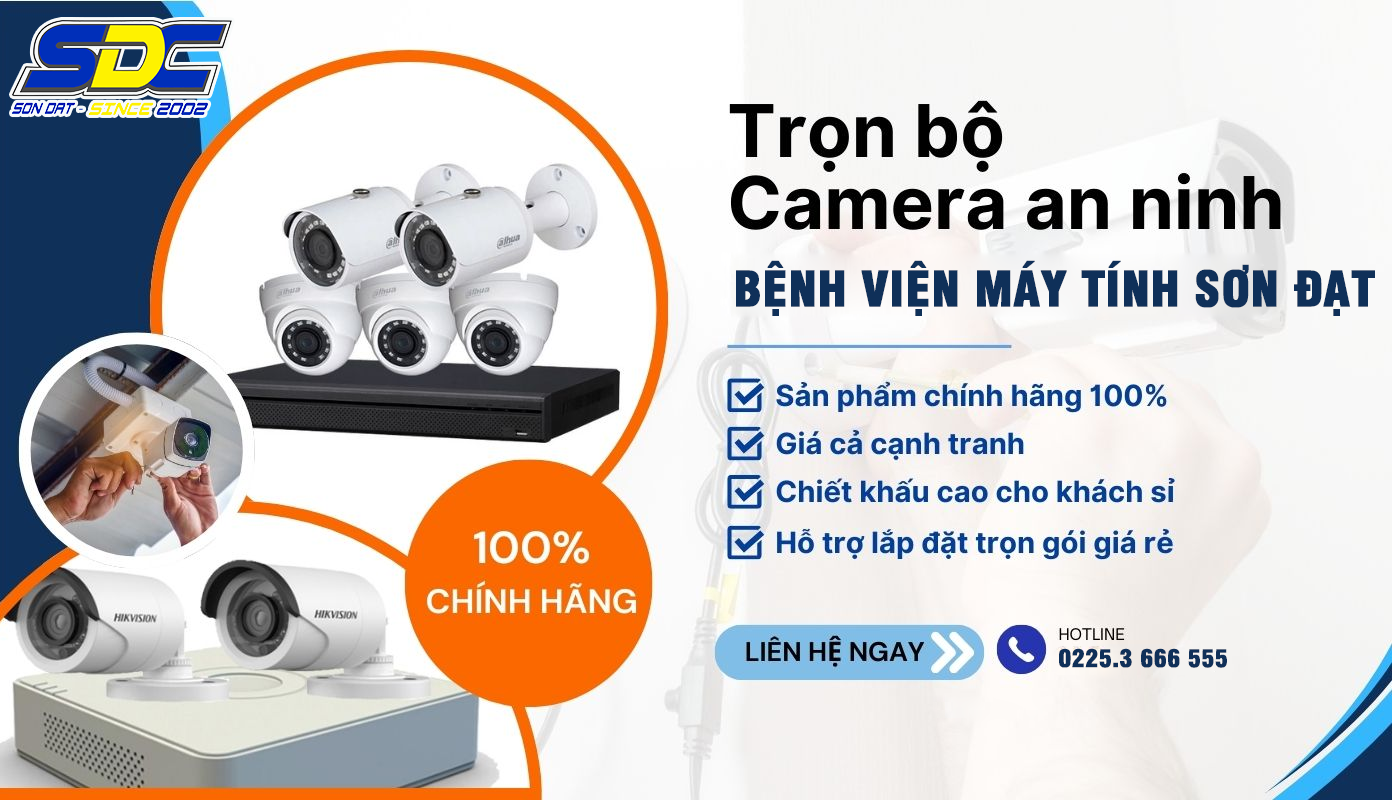 Cung cấp, lắp đặt camera an ninh cho doanh nghiệp UY TÍN số 1 Hải Phòng