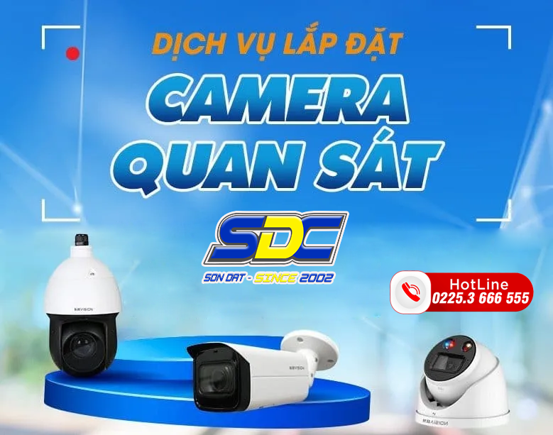 Các loại camera tại Sơn Đạt đều thuộc các thương hiệu nổi tiếng như Dahua, Hikvision, và Xiaomi,