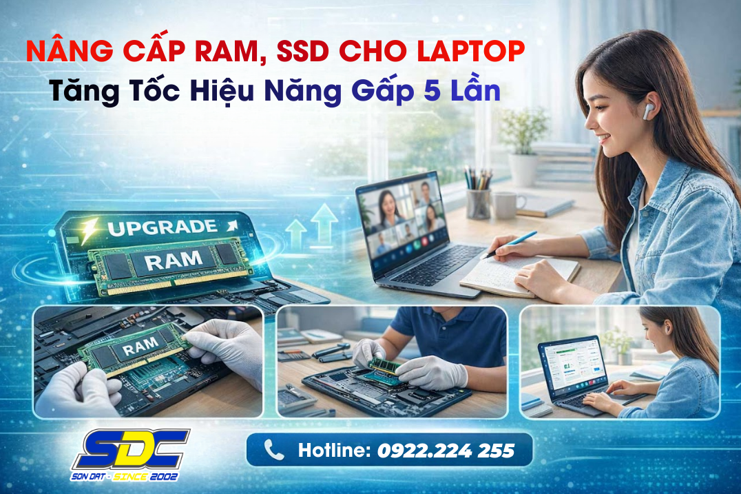 SSD ảnh hưởng trực tiếp đến tốc độ đọc và ghi dữ liệu của toàn bộ hệ thống