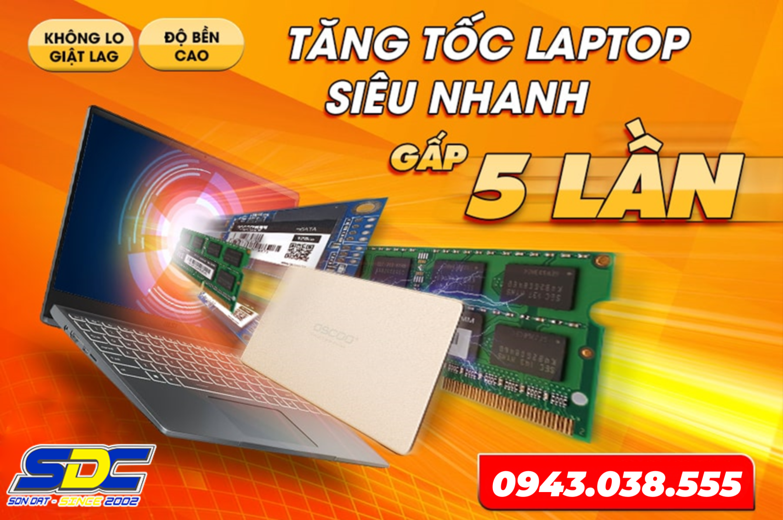Tại các trung tâm như SONDAT., JSC, quy trình nâng cấp được thực hiện chuyên nghiệp