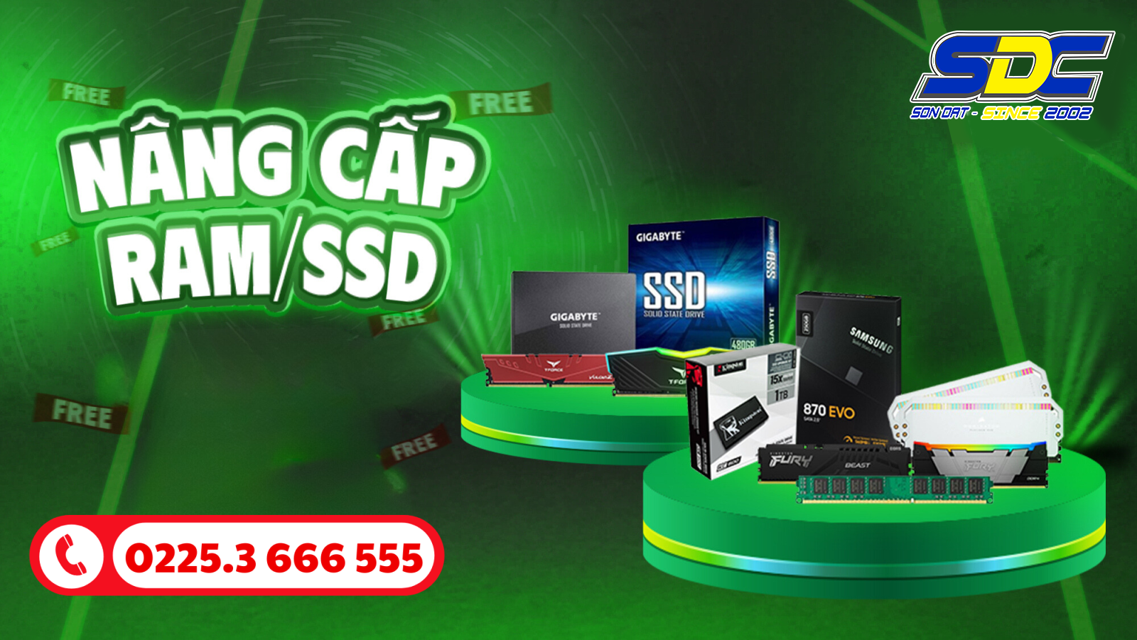 Bệnh Viện Máy Tính Sơn Đạt là đơn vị hàng đầu về sửa chữa, thay thế