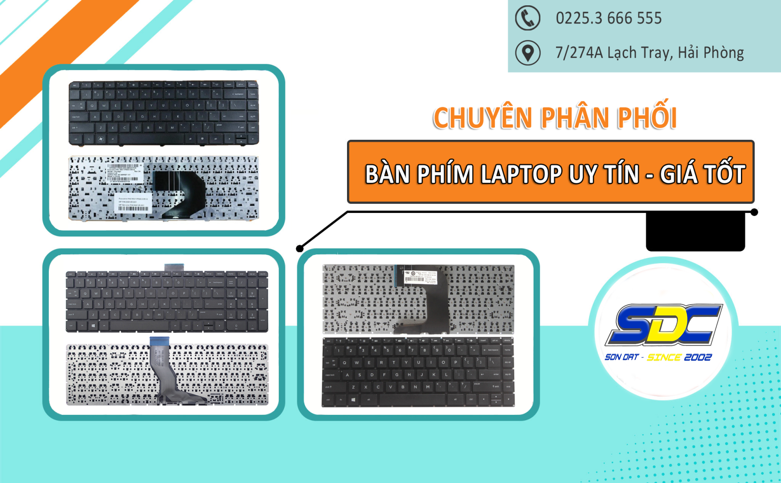 Đơn vị thay bàn phím laptop uy tín, chuyên nghiệp hàng đầu Hải Phòng