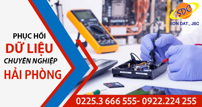 Chuyên phục hồi dữ liệu ổ cứng chuyên nghiệp Hải Phòng