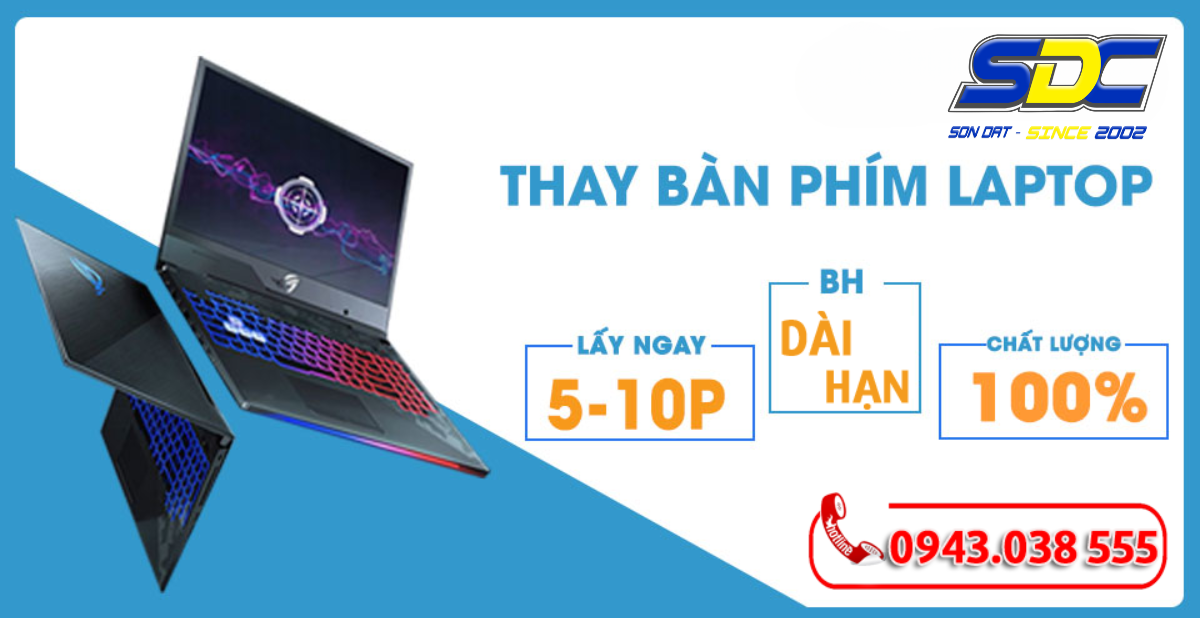 Bàn phím laptop có thể hỏng do nhiều nguyên nhân