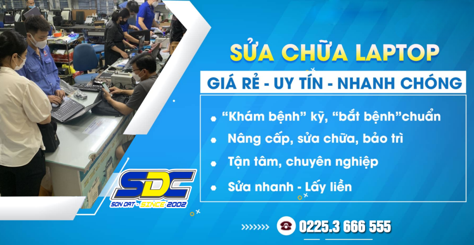 Đối với các lỗi đơn giản, thời gian xử lý chỉ từ 30 phút đến 3 giờ