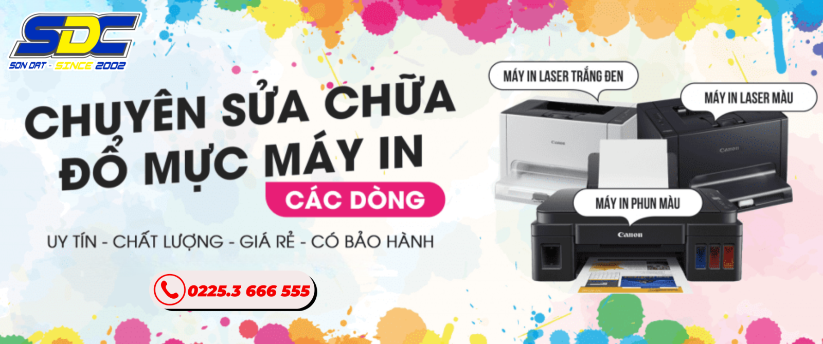 Ngoài sửa chữa, đổ mực máy in tận nơi là nhu cầu thường xuyên của các văn phòng