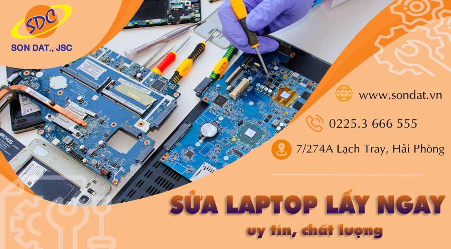 Dịch vụ sửa chữa laptop uy tín, chất lượng số 1 Hải Phòng