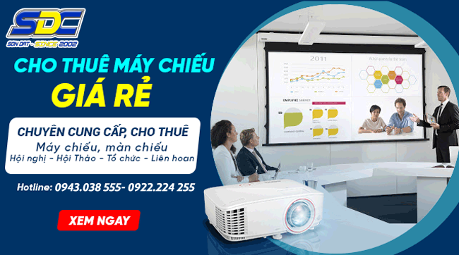 Sơn Đạt.,JSC cung cấp dịch vụ cho thuê máy chiếu, màn chiếu chất lượng, giá rẻ tại Hải Phòng