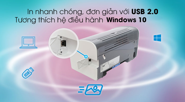 Máy in Laser đen trắng Canon LBP 2900 (chính hãng)
