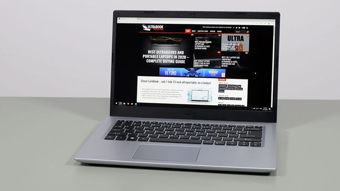 Notebook Acer Aspire 5 A514-54-540F Silver Vỏ Nhôm Core i5-1135G7 (4.20GHz Up To 2.40 GHz ), 4GB DDR4+ 4GB DDR4,512GSSD_PCIe/14.0FHD ,LED_KB WIn10SL, Pin tới 9 tiếng