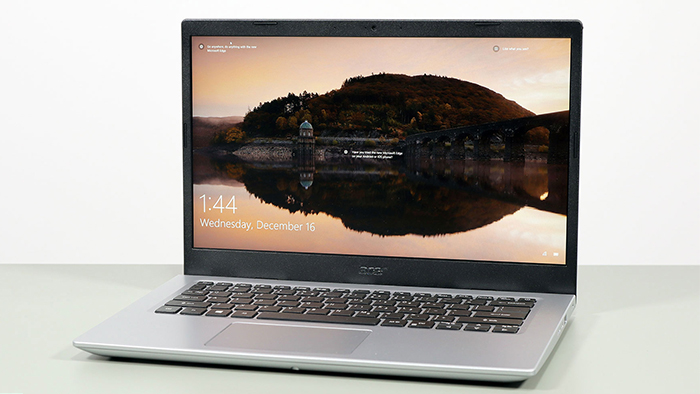 Notebook Acer Aspire 5 A514-54-540F Silver Vỏ Nhôm Core i5-1135G7 (4.20GHz Up To 2.40 GHz ), 4GB DDR4+ 4GB DDR4,512GSSD_PCIe/14.0FHD ,LED_KB WIn10SL, Pin tới 9 tiếng