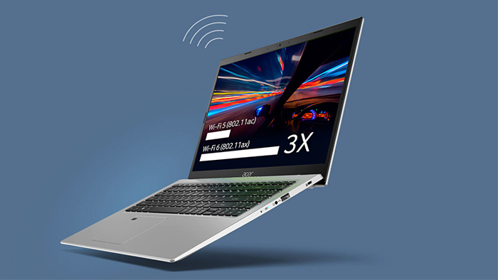 Notebook Acer Aspire 5 A514-54-540F Silver Vỏ Nhôm Core i5-1135G7 (4.20GHz Up To 2.40 GHz ), 4GB DDR4+ 4GB DDR4,512GSSD_PCIe/14.0FHD ,LED_KB WIn10SL, Pin tới 9 tiếng