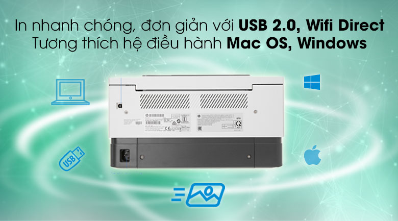 Máy in HP Neverstop Laser 1000w (4RY23A)