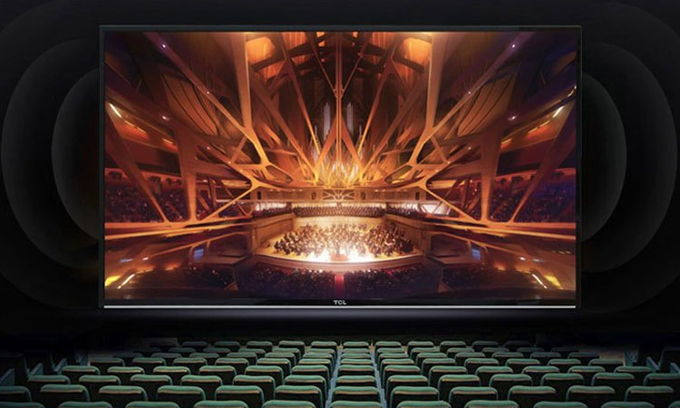 Smart tivi 55 inch TCL L55S62 âm thanh hoàn hảo