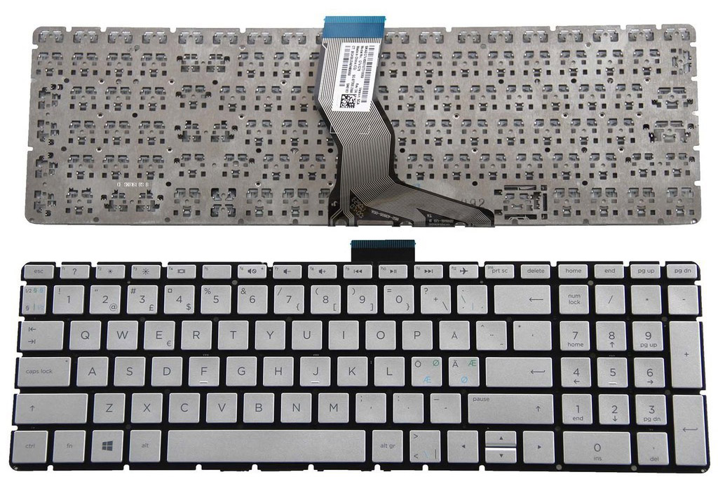 Keyboard HP 15 BS 15 AB 15AB chính hãng, giá rẻ Hải Phòng