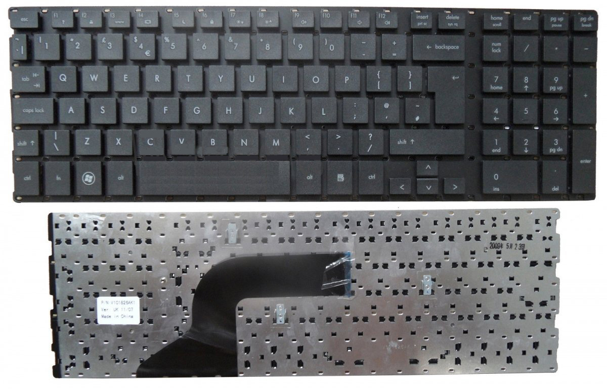 Keyboard HP 4510 4510s 4515s 4520s 4525S 4710s 4720s không bẹ chính hãng, giá rẻ tại Hải Phòng