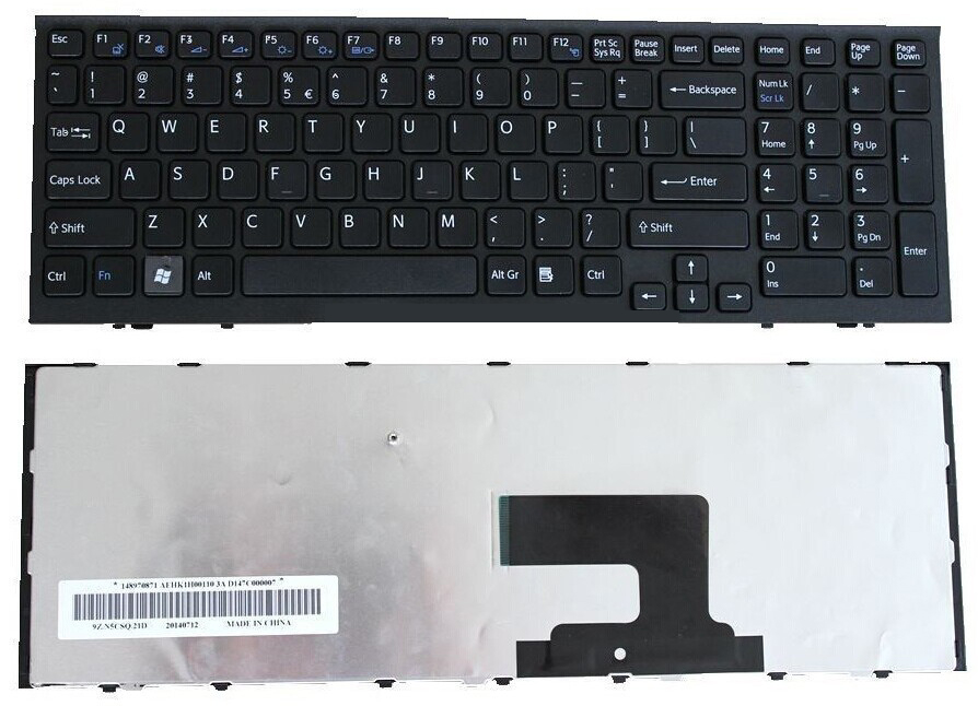 Keyboard Sony EH đen không Bẹ chính hãng, giá rẻ tại Sơn Đạt.,JSC