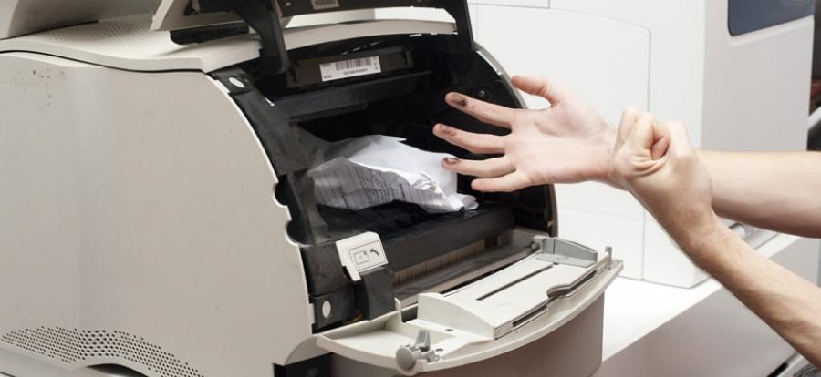 Cách khắc phục lỗi kẹt giấy máy in