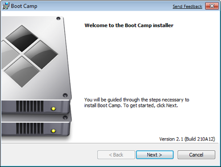 Boot Camp Installer Boot Camp Installer