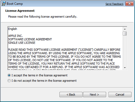 Boot Camp License Boot Camp License