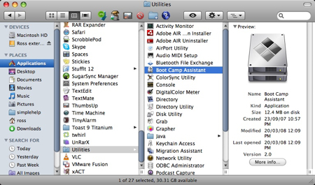 Boot Camp Assistant Hướng dẫn càii đặt Windows 7 trên máy Macbook bằng Boot Camp