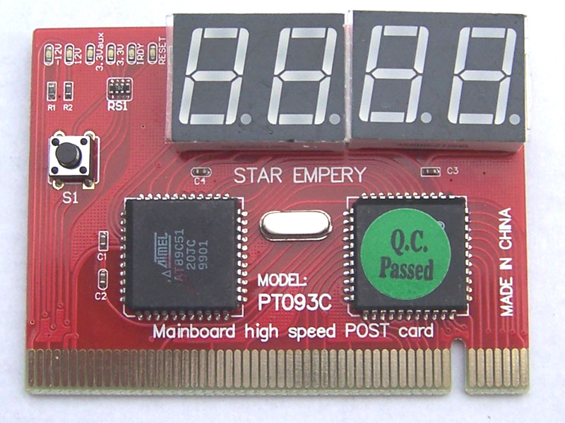 Card test Mainboard