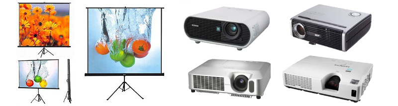 Cho thuê máy chiếu, màn chiếu uy tín, giá rẻ ở Hải Phòng