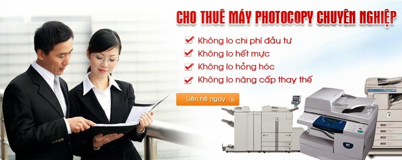 Cho thuê máy Photo giá rẻ tại Hải Phòng