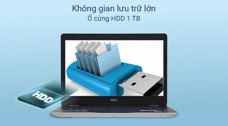 Laptop Dell Inspiron 3493 có một không gian lưu trữ cực lớn Laptop Dell Inspiron 3493 có một không gian lưu trữ cực lớn