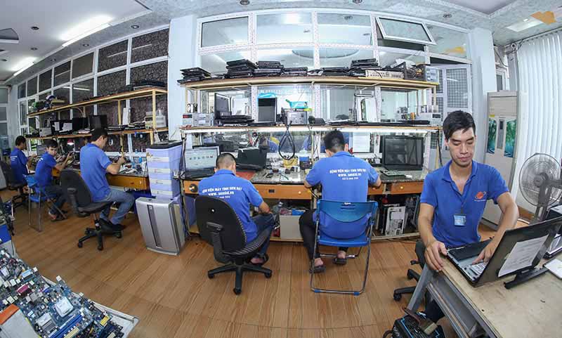 thay ổ cứng sdd cho laptop sony