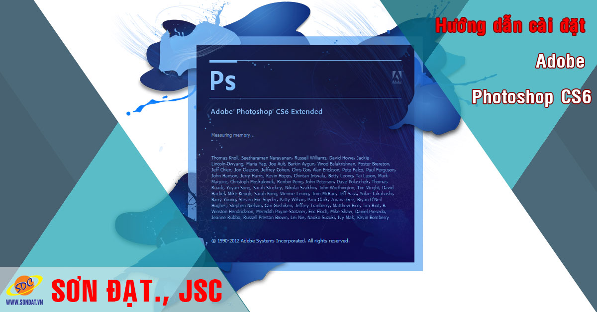 Hướng dẫn cài đặt, Active Photoshop CS6 chi tiết bằng hình ảnh