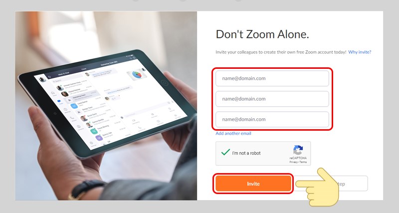 Sơn Đạt.,JSC chia sẻ cách đăng ký tài khoản Zoom trên máy tính