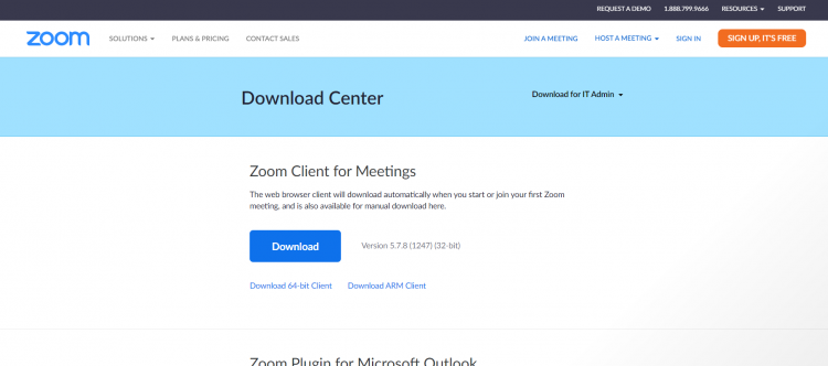Cách tải Zoom trên máy tính- Sơn Đạt.,JSC