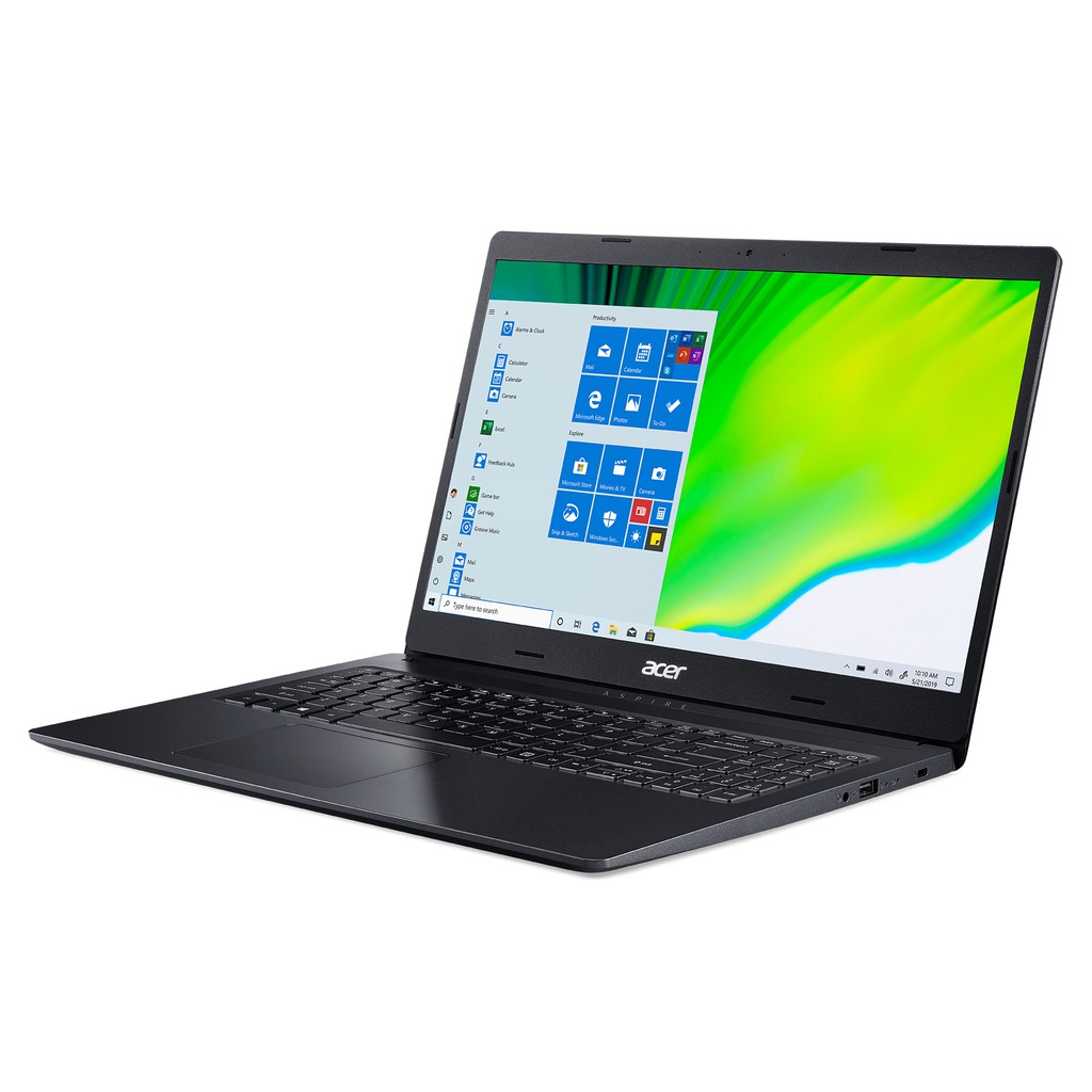 Notebook Acer AS A315 thiết kế hiện đại, sang trọng
