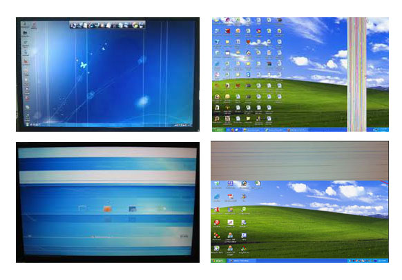 Lỗi màn hình Laptop bị kẻ sọc ngang, sọc dọc