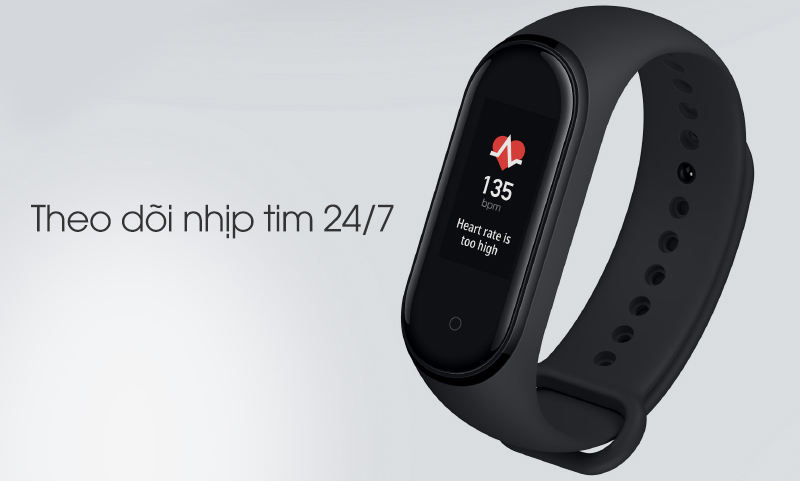 Chế độ đo nhịp tim trên Mi Band 4 Chế độ đo nhịp tim trên Mi Band 4
