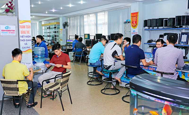 sửa chữa máy tính tại Quận Kiến An Hải Phòng