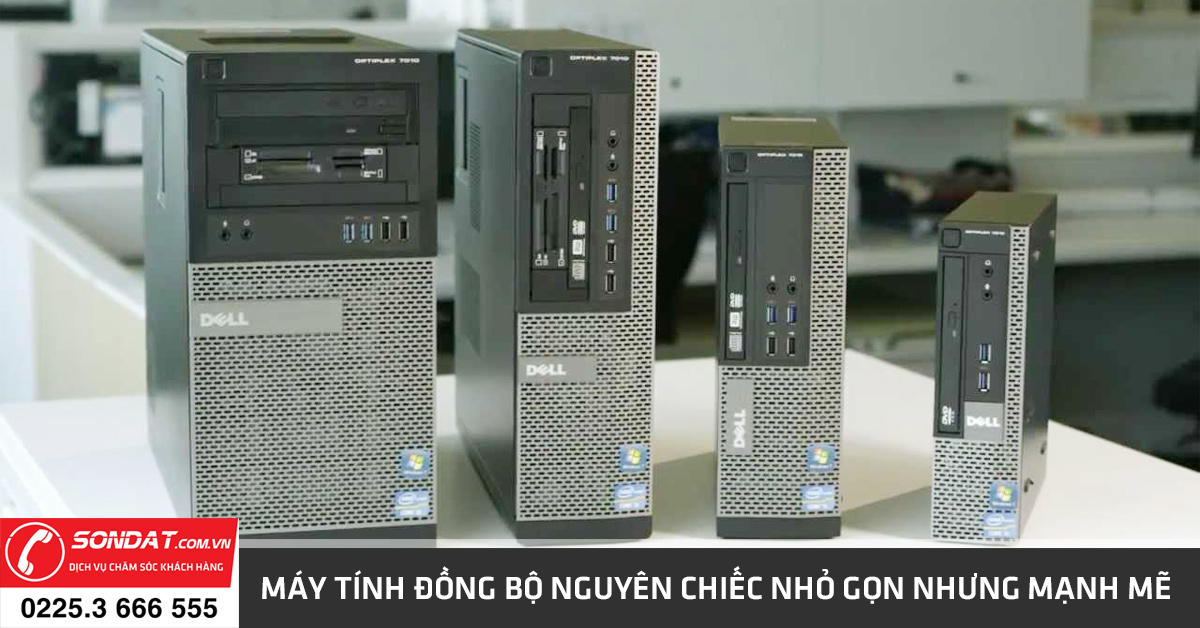 case máy tính đồng bộ nhỏ gọn