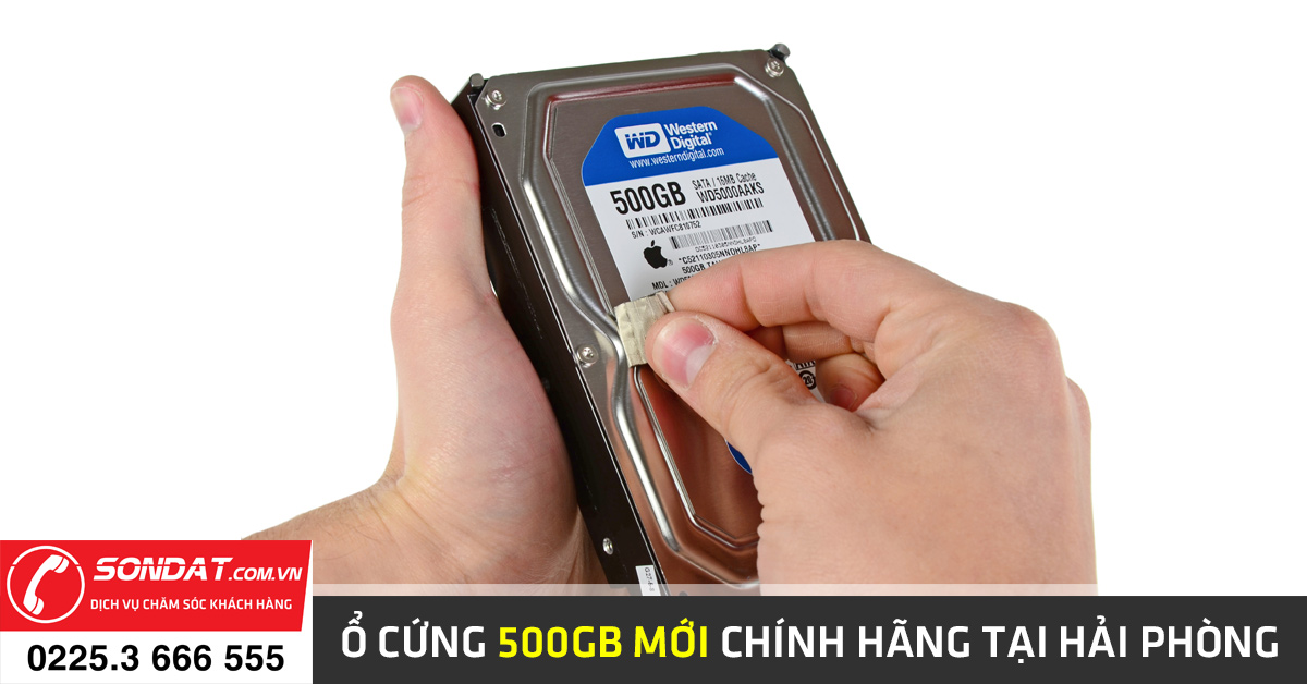 ổ cứng 500gb chính hãng