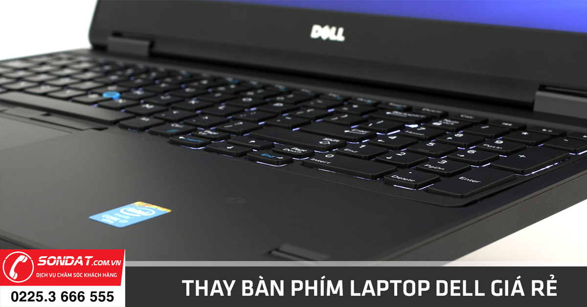 thay bàn phím laptop dell