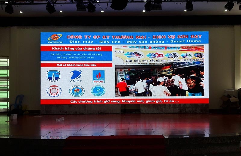 Thi công lắp đặt màn hình LED chuyên nghiệp tại Hải Phòng
