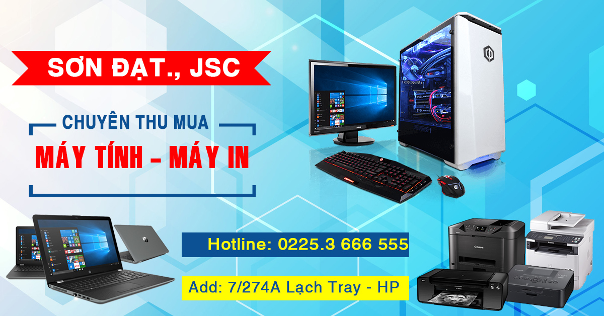 Thu mua máy tính cũ giá cao tại Hải Phòng