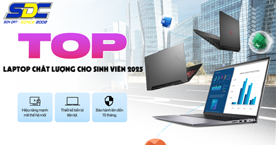 Top 5 mẫu laptop giá rẻ, chất lượng nhất cho sinh viên 2025