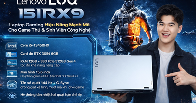 Review Laptop Lenovo LOQ 15IRX9 – Laptop Gaming Hiệu Năng Mạnh Mẽ 