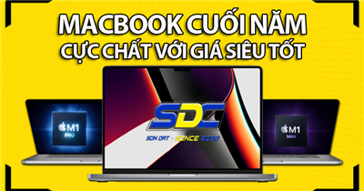 MACBOOK cuối năm cực chất với giá siêu hời tại Sơn Đạt.,JSC