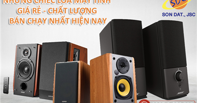 Những chiếc loa máy tính giá rẻ, chất lượng, bán chạy nhất hiện nay